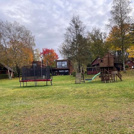 Domek Caloroczny Hawaje Nad Jeziorem Kazub Cieciorka Exterior photo