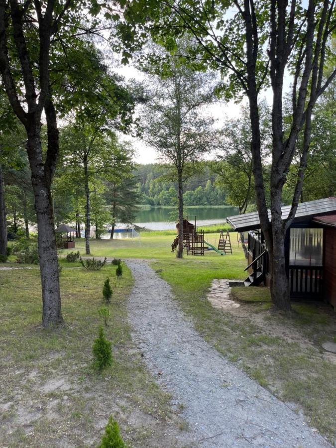 Domek Caloroczny Hawaje Nad Jeziorem Kazub Cieciorka Exterior photo