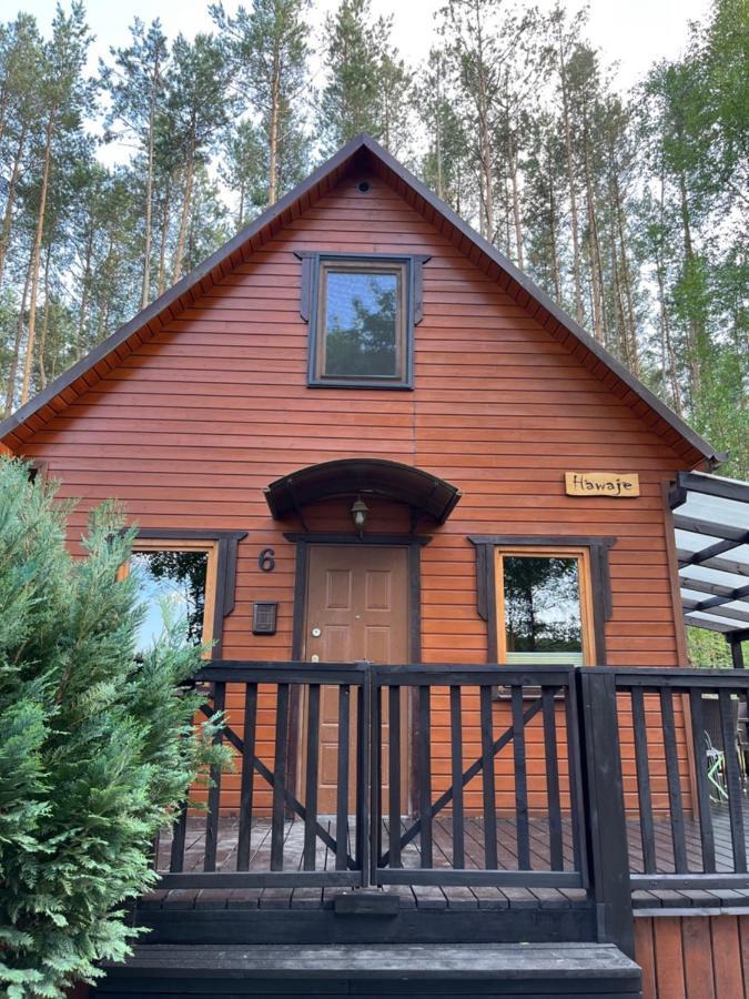 Domek Caloroczny Hawaje Nad Jeziorem Kazub Cieciorka Exterior photo