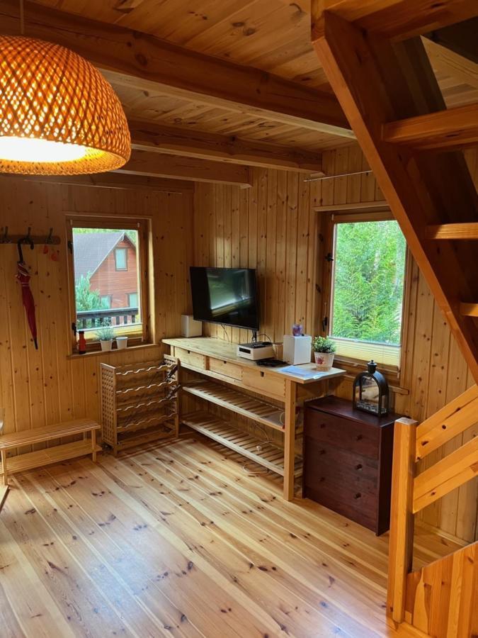 Domek Caloroczny Hawaje Nad Jeziorem Kazub Cieciorka Exterior photo