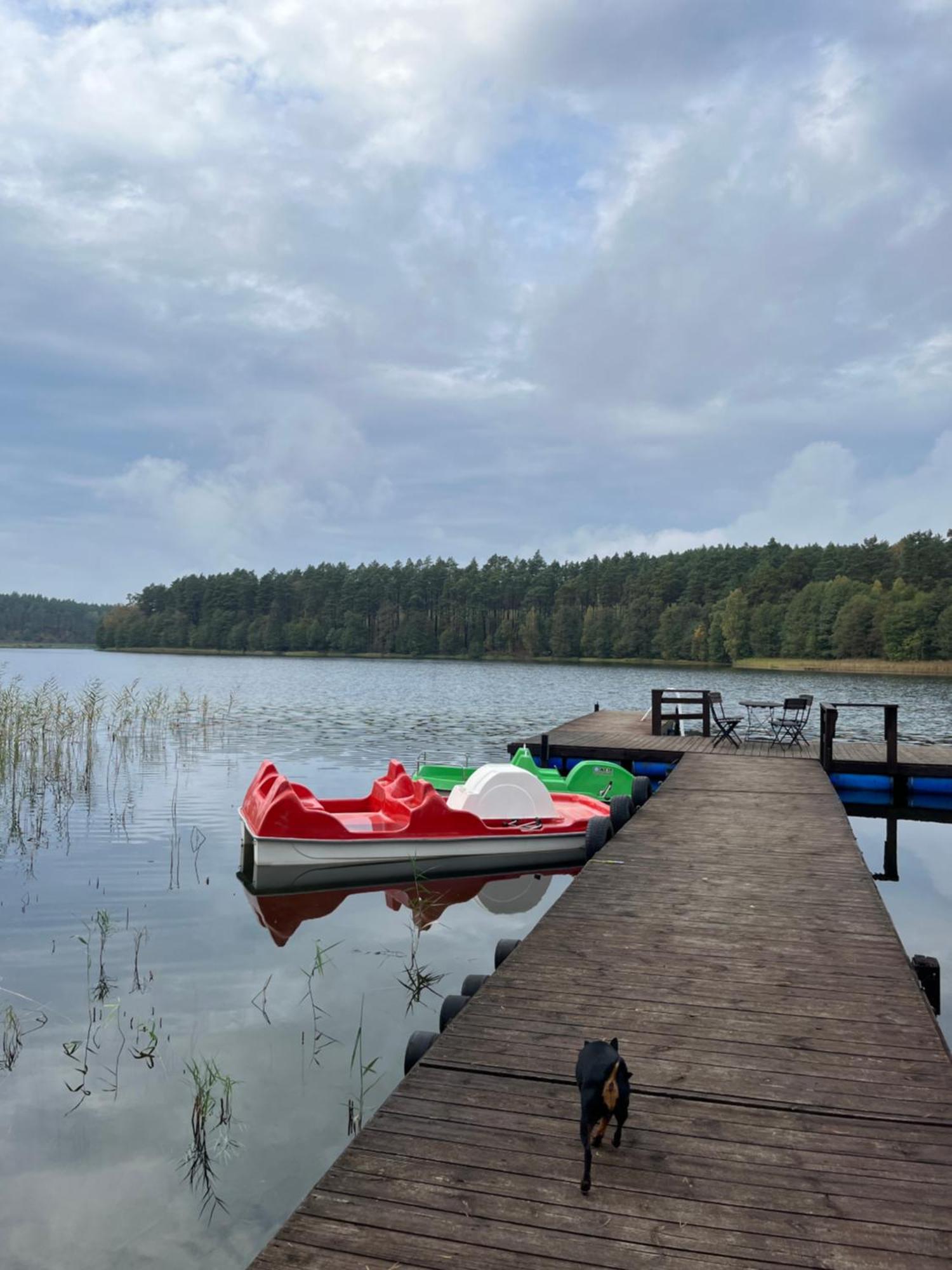 Domek Caloroczny Hawaje Nad Jeziorem Kazub Cieciorka Exterior photo