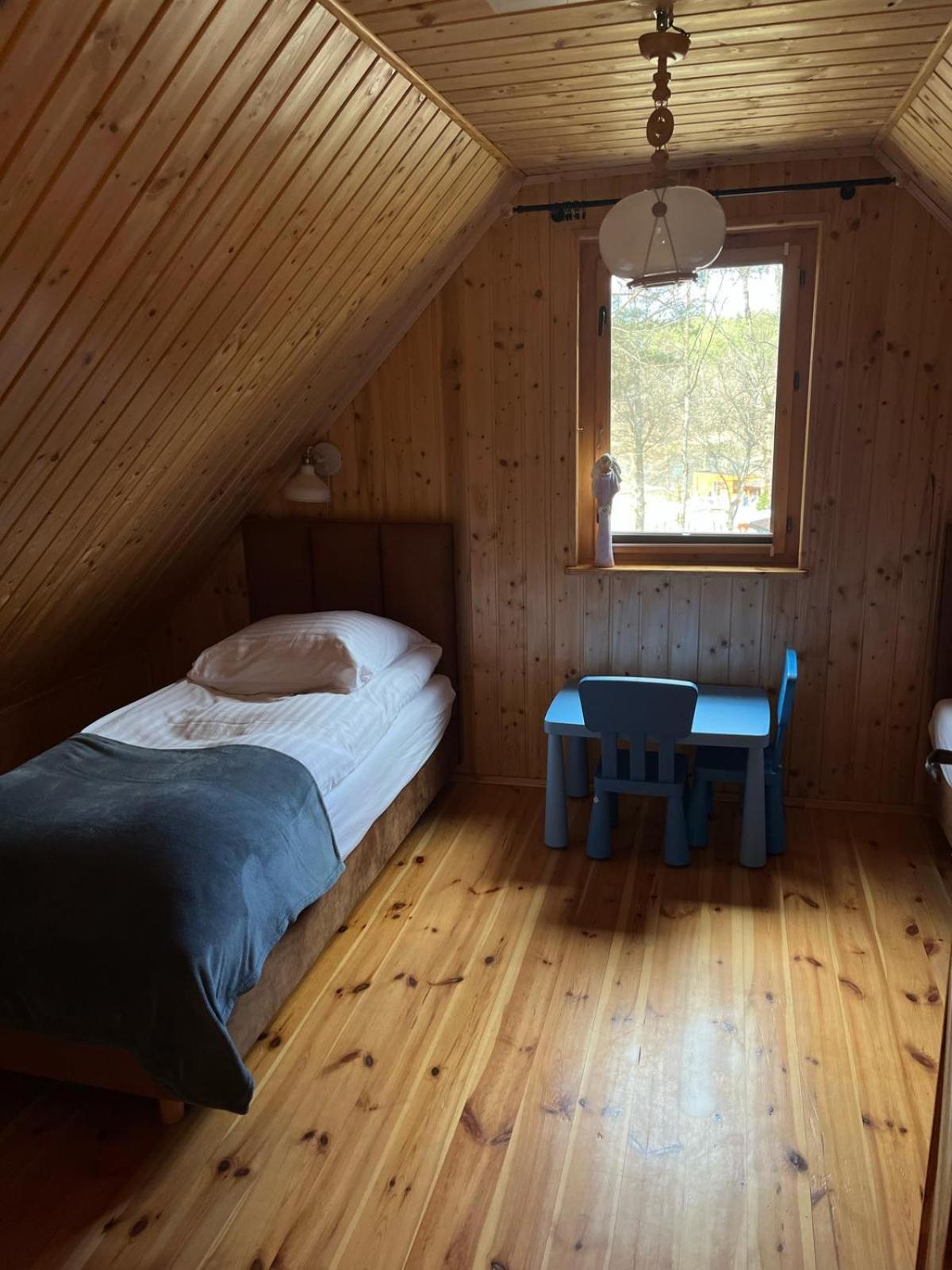 Domek Caloroczny Hawaje Nad Jeziorem Kazub Cieciorka Exterior photo