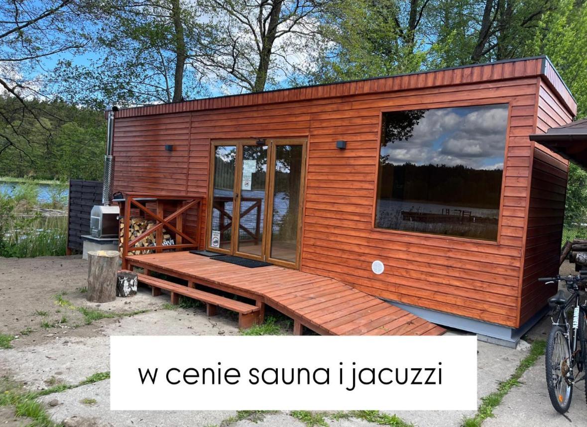 Domek Caloroczny Hawaje Nad Jeziorem Kazub Cieciorka Exterior photo